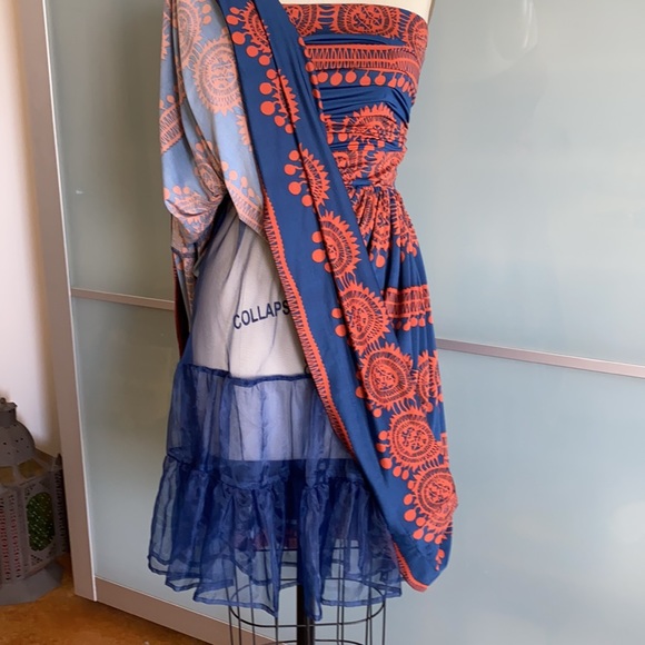 Anthropologie dress by Girls from Savoy. Beautiful. Holidays are here❤️ - Picture 4 of 17